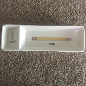 Rae Dunn Stash/Write Tray